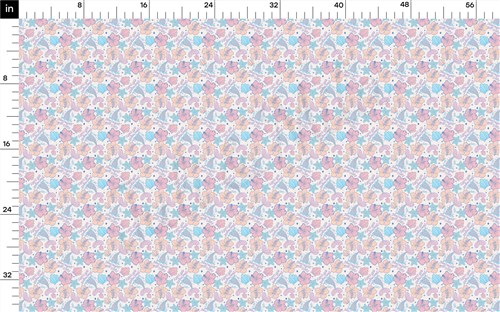 Summer Mermaid Double Brushed Polyester Fabric Jersey Stretchy Soft Polyester Stretch Fabric