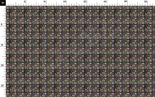 Mardi Gras Double Brushed Polyester Fabric Jersey Stretchy Soft Polyester Stretch Fabric