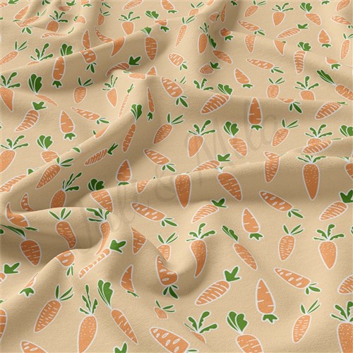 Easter Double Brushed Polyester Fabric Jersey Stretchy Soft Polyester Stretch Fabric