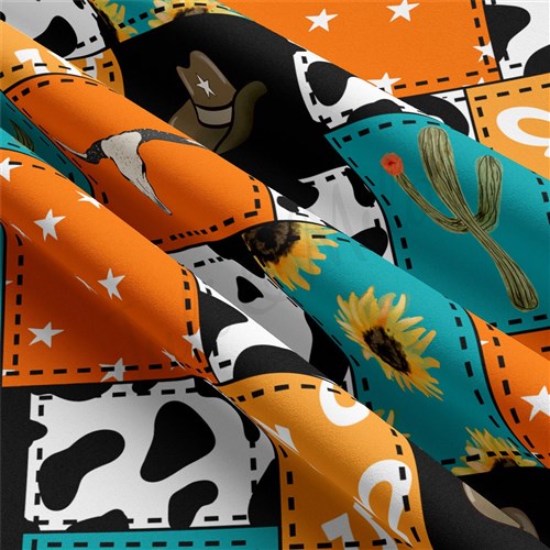 Boho Bohemian Double Brushed Polyester Fabric Jersey Stretchy Soft Polyester Stretch Fabric