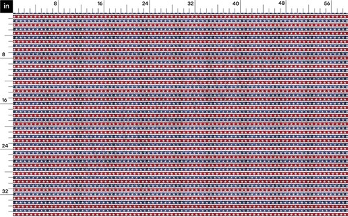 4th of July Patriotic Double Brushed Polyester Fabric Jersey Stretchy Soft Polyester Stretch Fabric