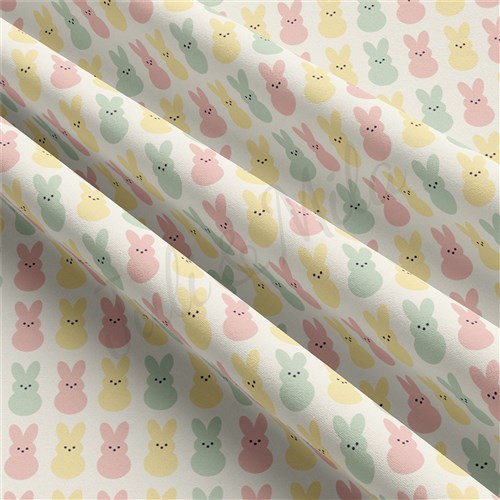 Easter Double Brushed Polyester Fabric Jersey Stretchy Soft Polyester Stretch Fabric