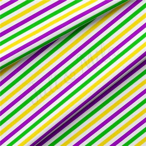 Mardi Gras Double Brushed Polyester Fabric Jersey Stretchy Soft Polyester Stretch Fabric