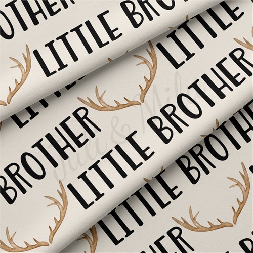 Little Brother Double Brushed Polyester Fabric Jersey Stretchy Soft Polyester Stretch Fabric