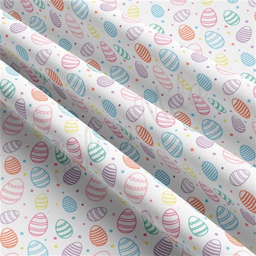 Easter Double Brushed Polyester Fabric Jersey Stretchy Soft Polyester Stretch Fabric