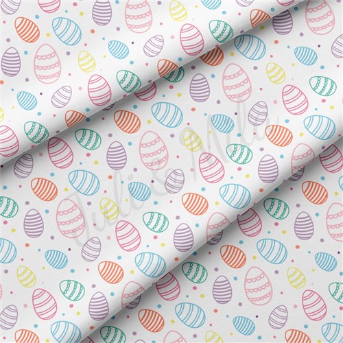 Easter Double Brushed Polyester Fabric Jersey Stretchy Soft Polyester Stretch Fabric