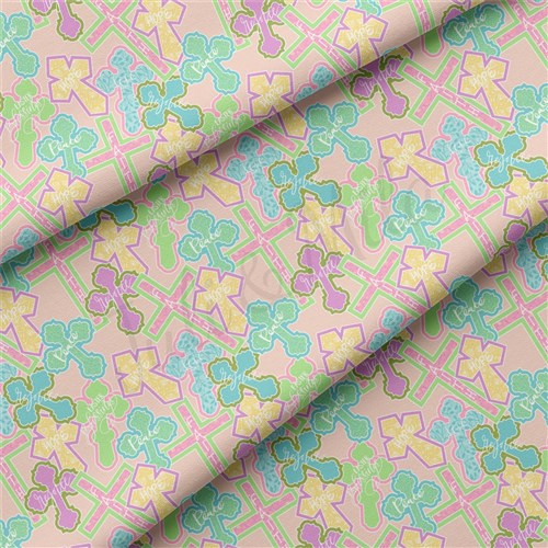 Easter Double Brushed Polyester Fabric Jersey Stretchy Soft Polyester Stretch Fabric