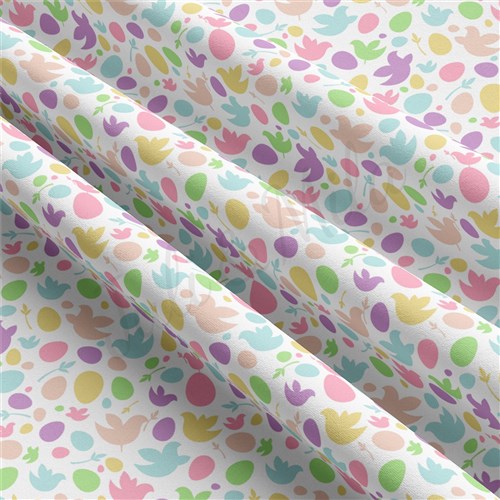 Easter Double Brushed Polyester Fabric Jersey Stretchy Soft Polyester Stretch Fabric