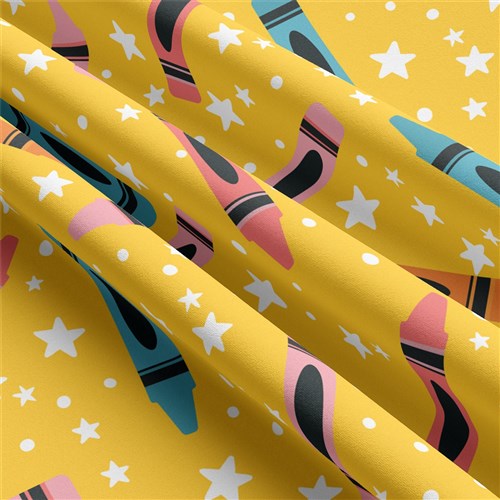 Back to School Double Brushed Polyester Fabric Jersey Stretchy Soft Polyester Stretch Fabric