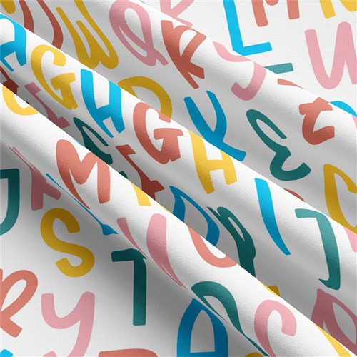 Back to School Double Brushed Polyester Fabric Jersey Stretchy Soft Polyester Stretch Fabric