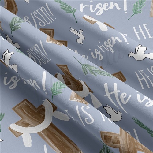Easter Double Brushed Polyester Fabric Jersey Stretchy Soft Polyester Stretch Fabric