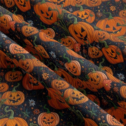 Embroidery Autumn Fall Halloween Rib Knit AA1815 & Get a Free $89.99 Embroidery Bundle