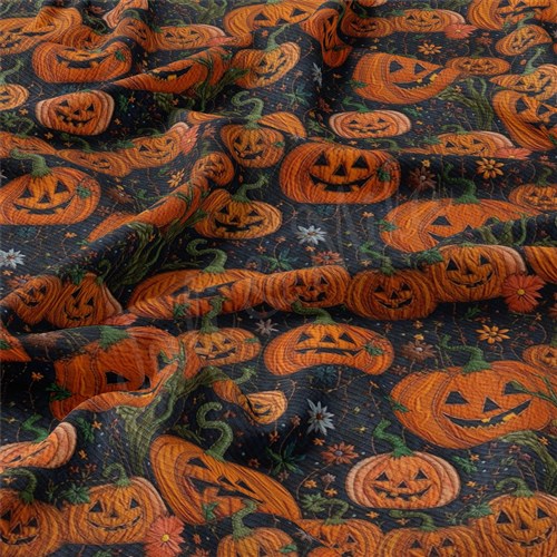 Embroidery Autumn Fall Halloween Rib Knit AA1815 & Get a Free $89.99 Embroidery Bundle