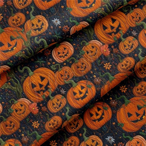 Embroidery Autumn Fall Halloween Rib Knit AA1815 & Get a Free $89.99 Embroidery Bundle