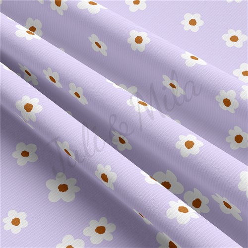 Floral Rib Knit Fabric, RBK1504 & Get a Free $89.99 Embroidery Bundle