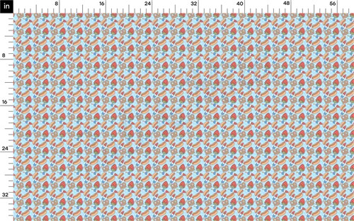 Patriotic 4th of July Double Brushed Polyester Fabric Jersey Stretchy Soft Polyester Stretch Fabric