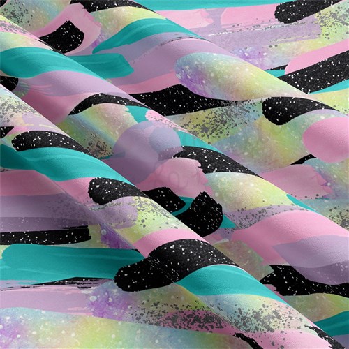Double Brushed Polyester Fabric Jersey Stretchy Soft Polyester Stretch Fabric