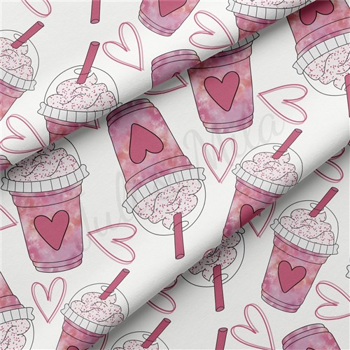 Valentine's Day Double Brushed Polyester Fabric Jersey Stretchy Soft Polyester Stretch Fabric