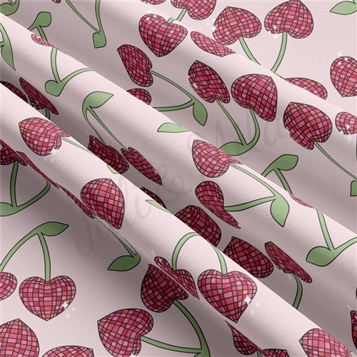 Valentine's Day Double Brushed Polyester Fabric Jersey Stretchy Soft Polyester Stretch Fabric