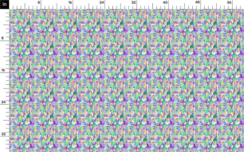 Mardi Gras Double Brushed Polyester Fabric Jersey Stretchy Soft Polyester Stretch Fabric