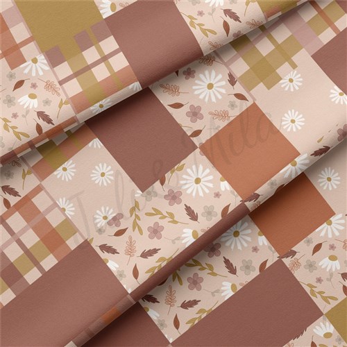 Patchwork Double Brushed Polyester Fabric Jersey Stretchy Soft Polyester Stretch Fabric