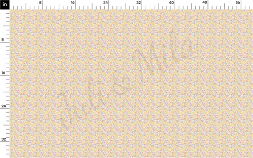 Floral Flowers Double Brushed Polyester Fabric Jersey Stretchy Soft Polyester Stretch Fabric
