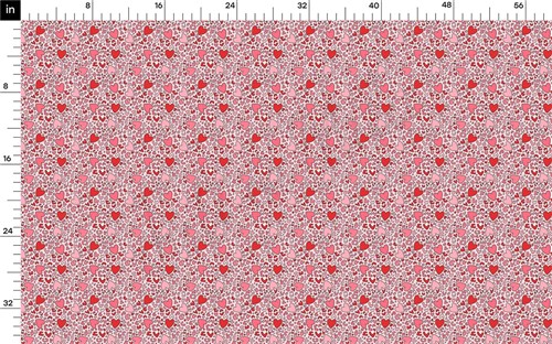 Valentine's Day Double Brushed Polyester Fabric Jersey Stretchy Soft Polyester Stretch Fabric