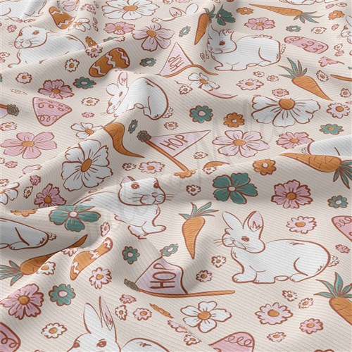 Easter Rib Knit Fabric, RBK2303 & Get a Free $89.99 Embroidery Bundle