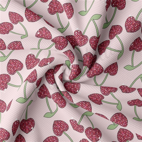 Valentine's Day Rib Knit Fabric, RBK2301 & Get a Free $89.99 Embroidery Bundle