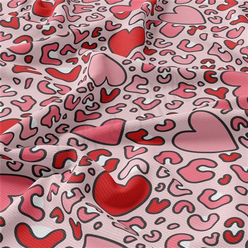 Valentine's Day Rib Knit Fabric, RBK2316 & Get a Free $89.99 Embroidery Bundle