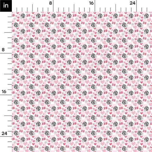 Valentine's Day Rib Knit Fabric, RBK2315 & Get a Free $89.99 Embroidery Bundle