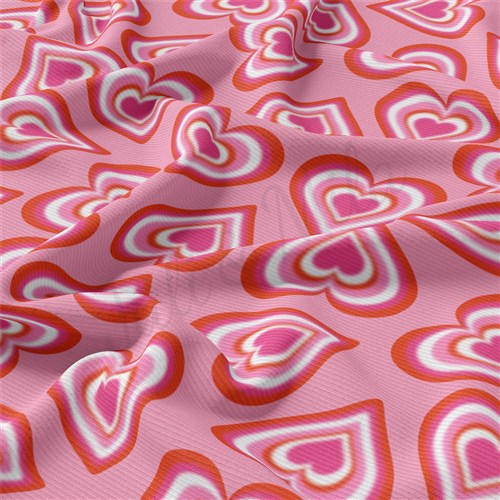 Valentine's Day Rib Knit Fabric, RBK2307 & Get a Free $89.99 Embroidery Bundle