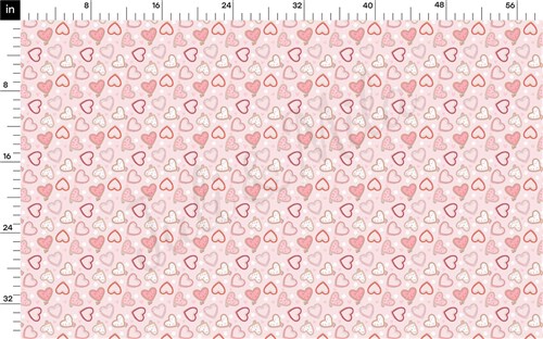 Valentine's Day Rib Knit Fabric, RBK2304 & Get a Free $89.99 Embroidery Bundle