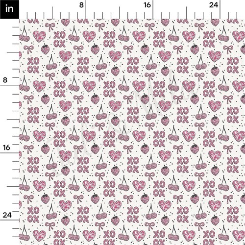 Valentine's Day Rib Knit Fabric, RBK2302 & Get a Free $89.99 Embroidery Bundle