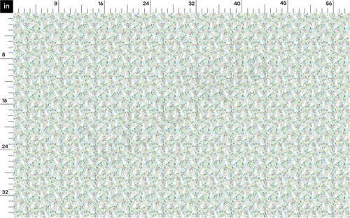 bunnies Easter Double Brushed Polyester Fabric Jersey Stretchy Soft Polyester Stretch Fabric