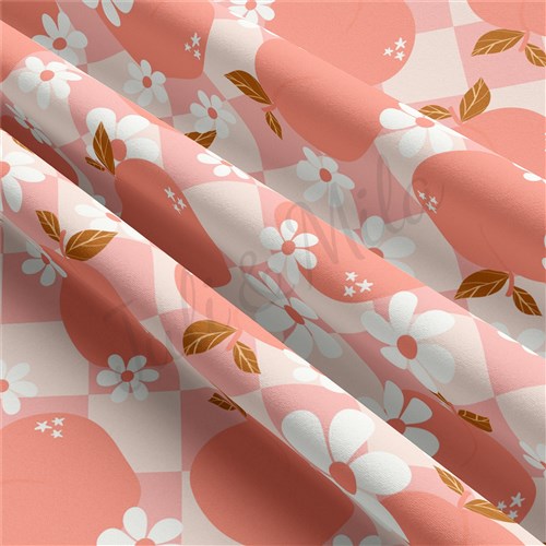 Peach Summer Double Brushed Polyester Fabric Jersey Stretchy Soft Polyester Stretch Fabric