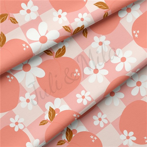 Peach Summer Double Brushed Polyester Fabric Jersey Stretchy Soft Polyester Stretch Fabric