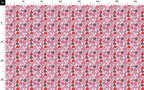Valentine's Day Double Brushed Polyester Fabric Jersey Stretchy Soft Polyester Stretch Fabric