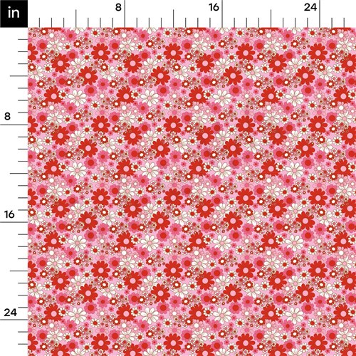 Valentine's Day Double Brushed Polyester Fabric Jersey Stretchy Soft Polyester Stretch Fabric