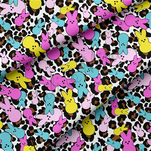 Easter Double Brushed Polyester Fabric Jersey Stretchy Soft Polyester Stretch Fabric