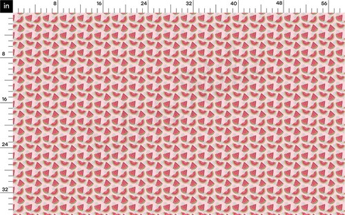 Watermelon Double Brushed Polyester Fabric Jersey Stretchy Soft Polyester Stretch Fabric
