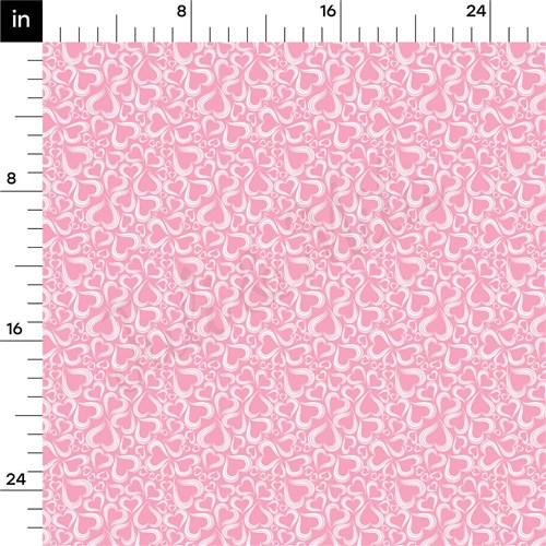 Valentine's Day Double Brushed Polyester Fabric Jersey Stretchy Soft Polyester Stretch Fabric