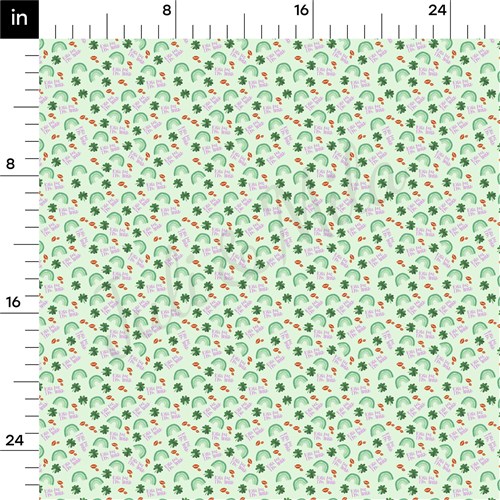 St. Patrick's Day Double Brushed Polyester Fabric Jersey Stretchy Soft Polyester Stretch Fabric