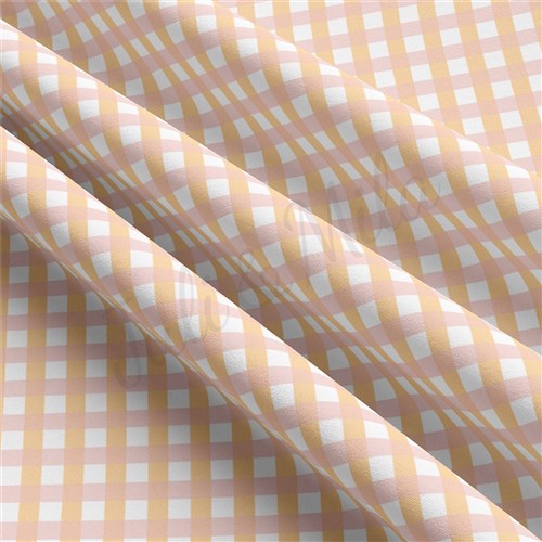 Gingham Double Brushed Polyester Fabric Jersey Stretchy Soft Polyester Stretch Fabric