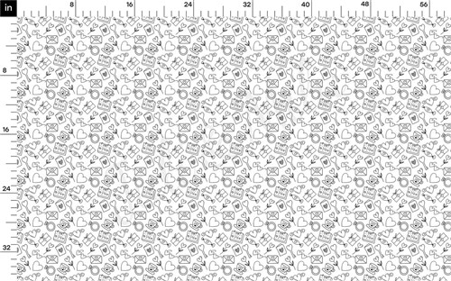 Valentine's Day Double Brushed Polyester Fabric Jersey Stretchy Soft Polyester Stretch Fabric