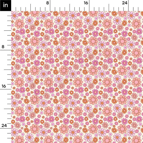 Floral Double Brushed Polyester Fabric Jersey Stretchy Soft Polyester Stretch Fabric