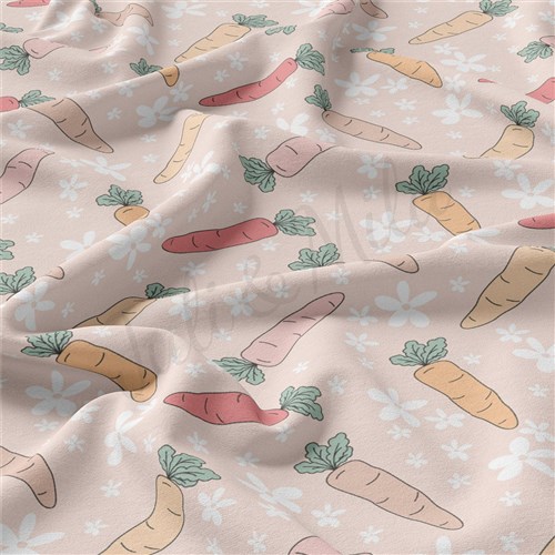 Easter Double Brushed Polyester Fabric Jersey Stretchy Soft Polyester Stretch Fabric