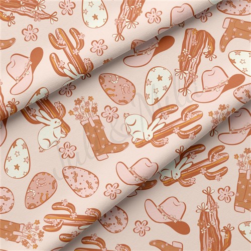 Easter Double Brushed Polyester Fabric Jersey Stretchy Soft Polyester Stretch Fabric