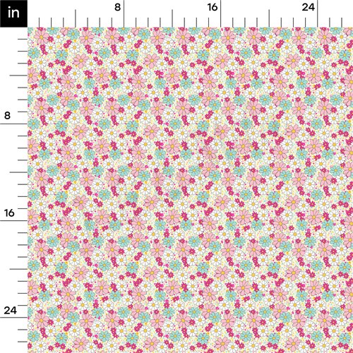Floral Double Brushed Polyester Fabric Jersey Stretchy Soft Polyester Stretch Fabric