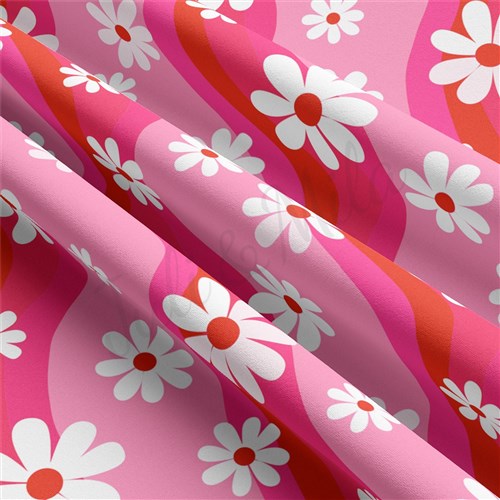 Valentine's Day Double Brushed Polyester Fabric Jersey Stretchy Soft Polyester Stretch Fabric